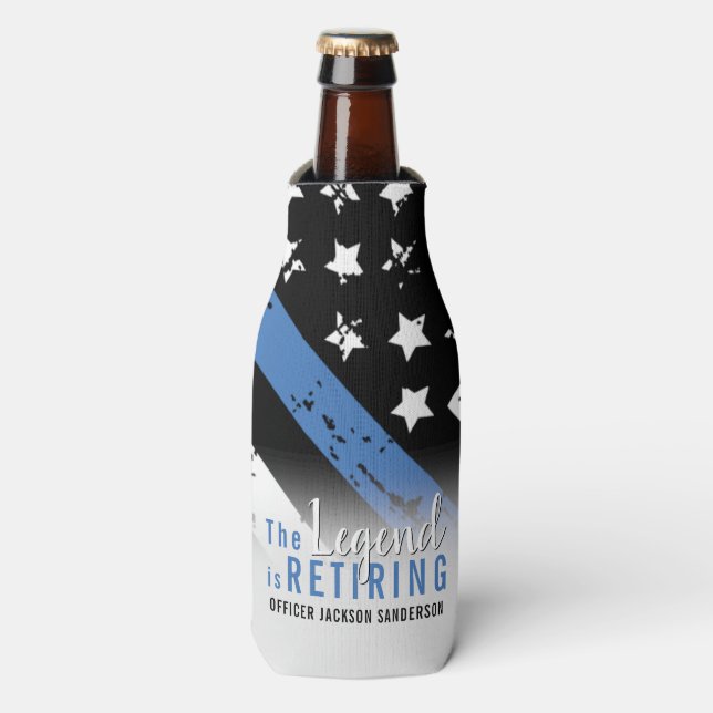 Referent für Party im Bereich Polizeieinkündigung  Flaschenkühler (Flaschenvorderseite)