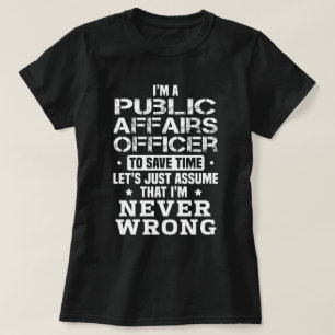 Referent Öffentliche Angelegenheiten T-Shirt