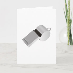 Referenten pfeifen Grußkarten Karte