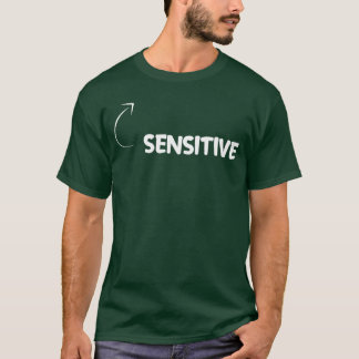 Referenz für sensible, lustige Persönlichkeitsmerk T-Shirt