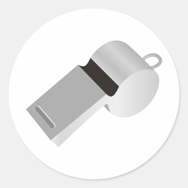 Referenzen Pfeifen-Aufkleber Runder Aufkleber (Vorderseite)