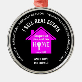 Referenzen zur Liebe von Real-Anwesen-benutzerdefi Ornament Aus Metall