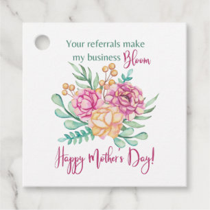 Referrals zur Blume von Business Mother Day Bloom Geschenkanhänger