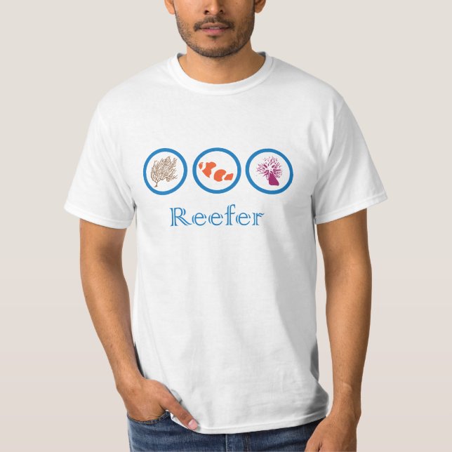 Reffer-Shirt gefärbt T-Shirt (Vorderseite)