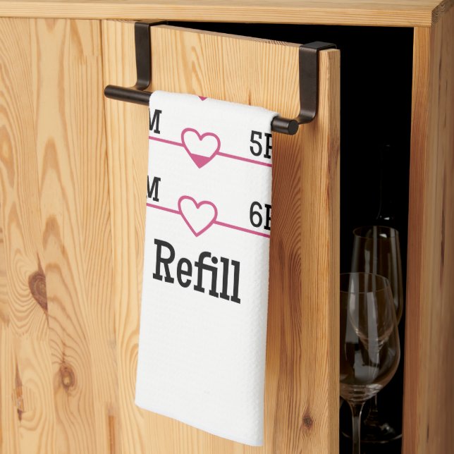 Refill Chart Geschirrtuch (Drittel gefaltet)