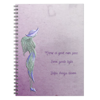 Refined calm spiral notebook  notizblock