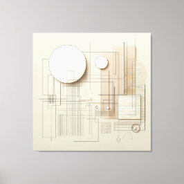 Refined Forms Leinwanddruck