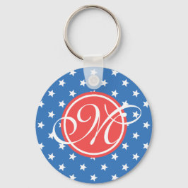 Refined Patriot Mit Monogramm Schlüsselanhänger