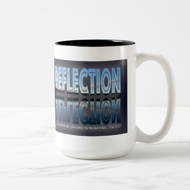 Reflection-2 15oz Zwei-Ton Tasse (Rechts)