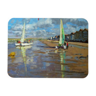 Reflection Bray Dunes Frankreich Magnet