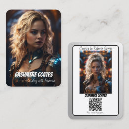 Reflection Coscards | QR-Code + beidseitig Visitenkarte
