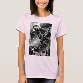 Reflection – Japanese Black & White Silkscreen T-Shirt