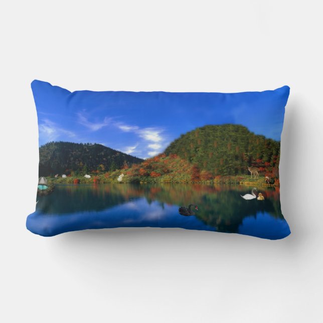 Reflection Lake Lendenkissen (Vorderseite)