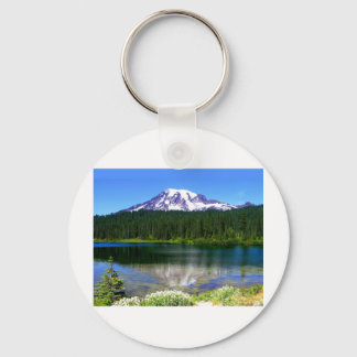 Reflection Lake, Mount Rainier, WA, USA Schlüsselanhänger