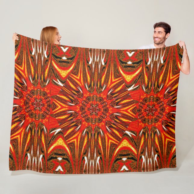 Reflection Lotus 4 Fleece Blanket (Beispiel)