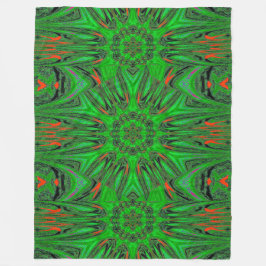 Reflection Lotus 8 Fleece Blanket