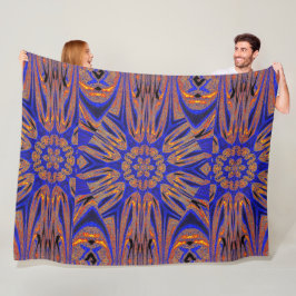 Reflection Lotus 9 Fleece Blanket