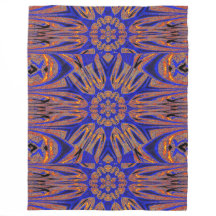 Reflection Lotus 9 Fleece Blanket