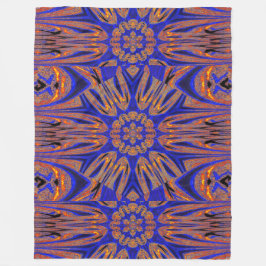 Reflection Lotus 9 Fleece Blanket