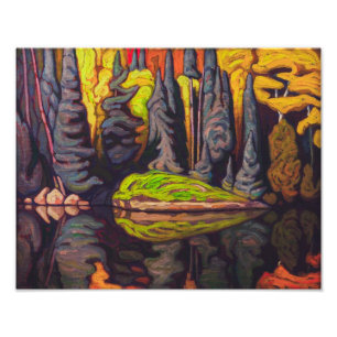 Reflections, Sand Lake, Algoma Lawren Harris Fotodruck
