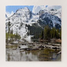 Reflections zu Teton Mountain Stream - 20x20 - 676 Puzzle