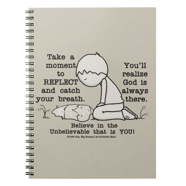 reflektieren notizblock (Vorderseite)