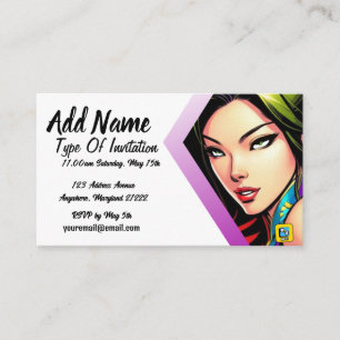 Reflektieren Sie die Einladung für sie