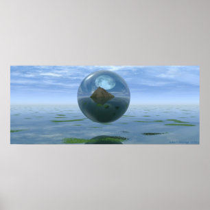 Reflektieren Sie sich Poster