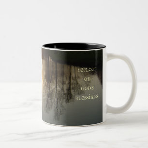 REFLEKTIEREN Sie Tasse