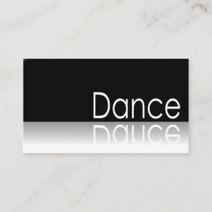 Reflektierend - Tanz - Visitenkarte