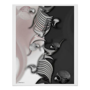 "Reflektierende Schöpfung", Glossy Poster