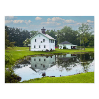 Reflektierender Teich Fotodruck