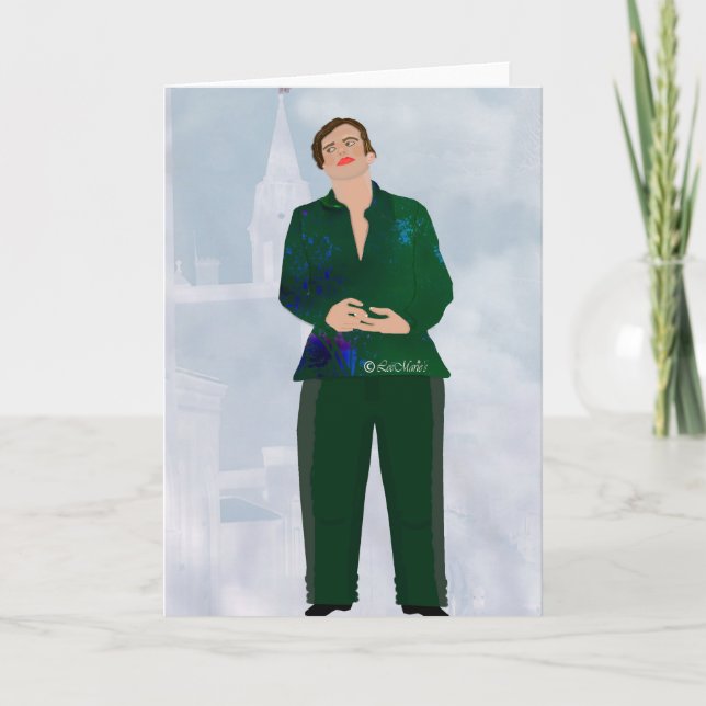 Reflektiert LeeMarie's kreatives Design Karte (Vorderseite)