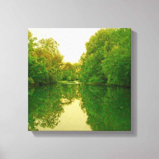 Reflektion 4 Leinwand (Vorderseite)
