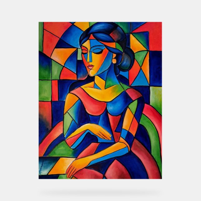 Reflektion Acrylschild (Vorderseite)