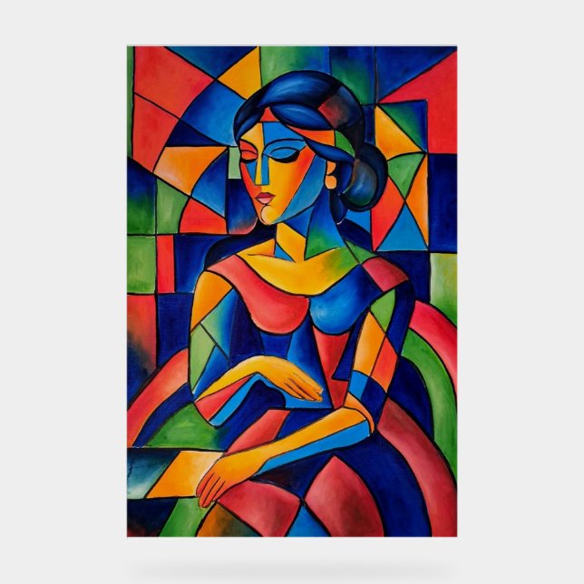 Reflektion Acrylschild (Vorderseite)