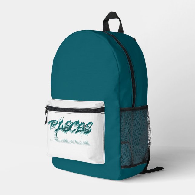 Reflektion Bedruckter Rucksack (Rückseitige Ecke Rechts)