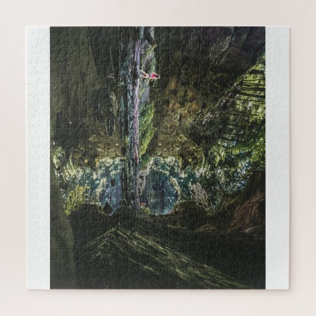 Reflektion beim Türkischen Run Staat Park Puzzle (Vertikal)