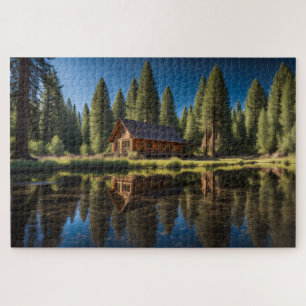 Reflektion der Kabine Puzzle