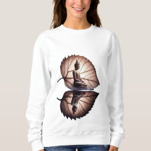 🌿 ✨ "Reflektion der Liebe - Buddhas Gelassenheit" Sweatshirt
