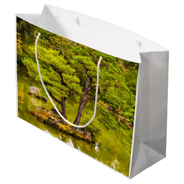 Reflektion Große Geschenktüte (Rückseite Schrägansicht)