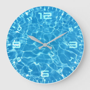Reflektion Große Wanduhr