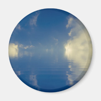 Reflektion im Wasser Magnet