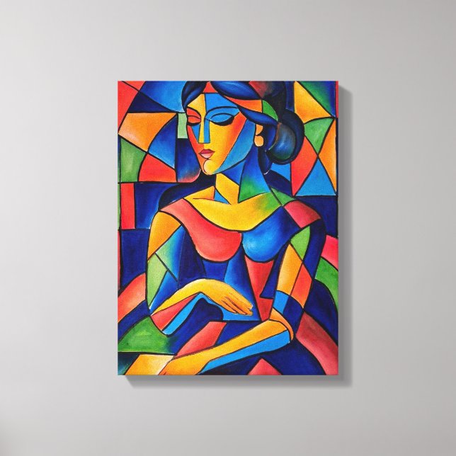 Reflektion Leinwanddruck (Vorderseite)