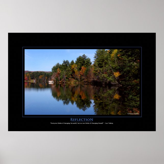 Reflektion Poster (Vorne)