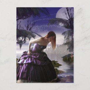 Reflektion (Postkarte) Postkarte