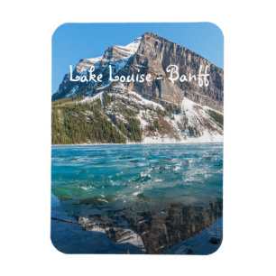 Reflektion über Lake Louise - Banff NP, Kanada Magnet