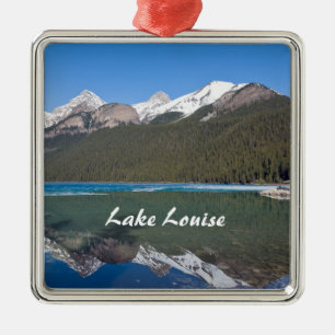 Reflektion über Lake Louise - Banff NP, Kanada Ornament Aus Metall
