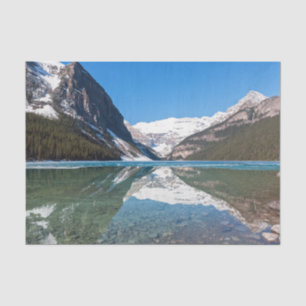 Reflektion über Lake Louise - Banff NP, Kanada Seidenpapier