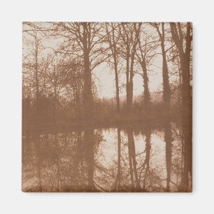 Reflektionen, 1843 (sepia-Foto) Magnet